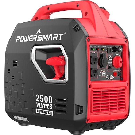 PowerSmart 2500W Portable Quiet Inverter Generator