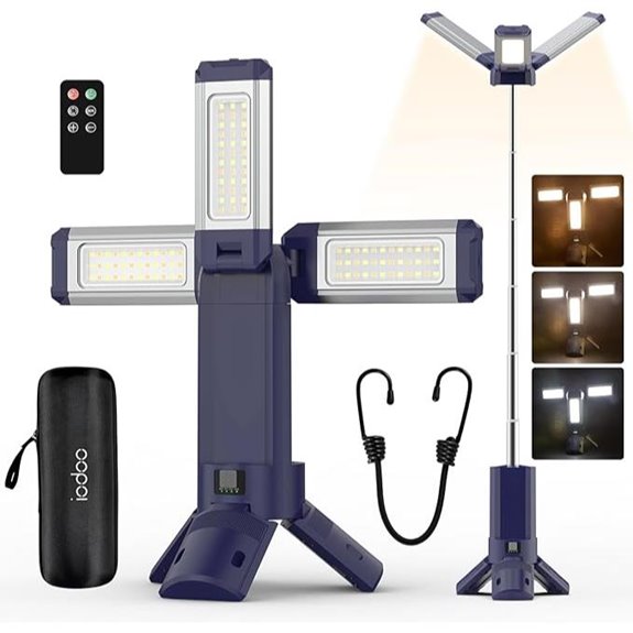 Rechargeable 10000mAh Camping Lantern with Remote Control