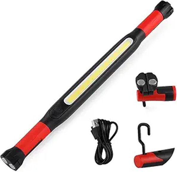 Magnetic Rechargeable LED Work Light for Car Repair