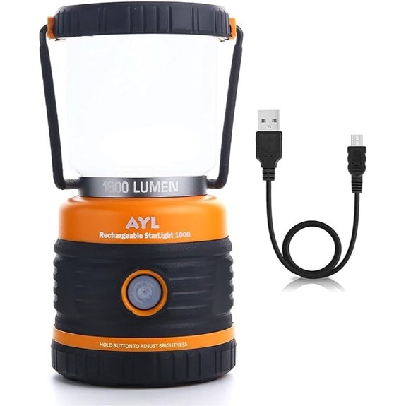 Rechargeable LED Camping Lantern with Power Bank