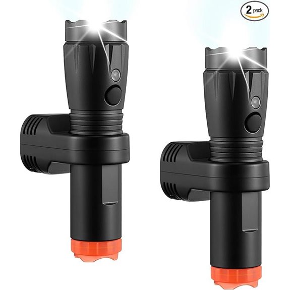 4-in-1 Rechargeable Emergency LED Night Light (2 Pack)