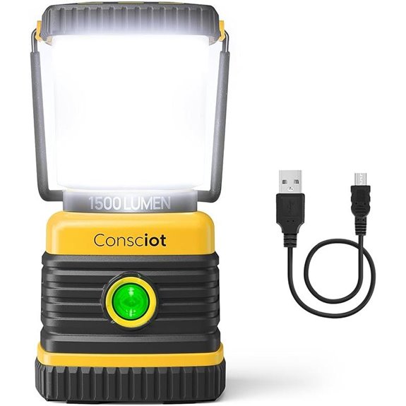 Consciot USB-C Rechargeable LED Camping Lantern