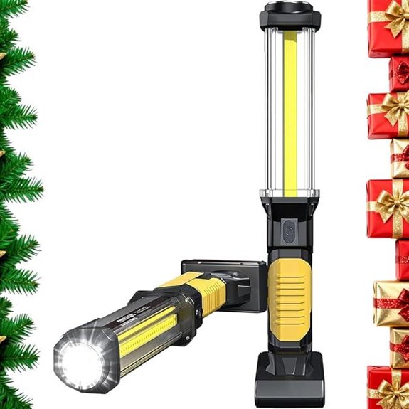 WARSUN Rechargeable COB LED Work Light Waterproof