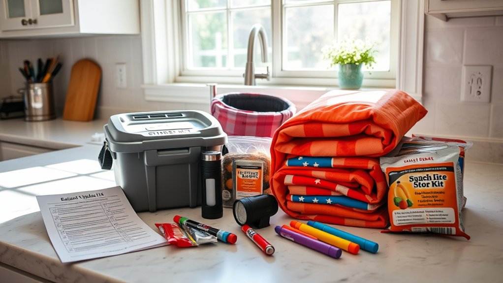 regularly review and update supplies