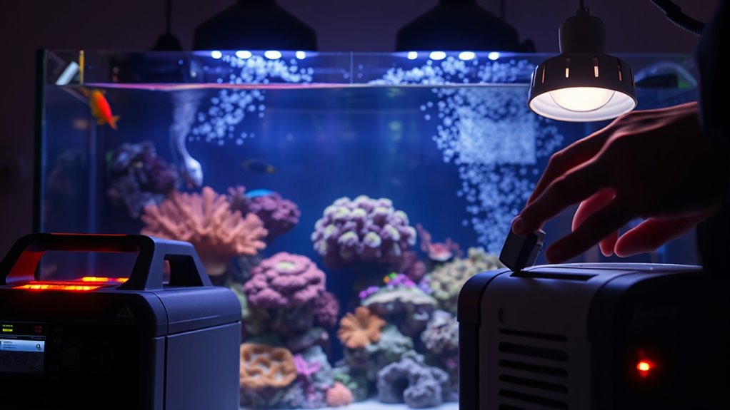 reliable aquarium backup power
