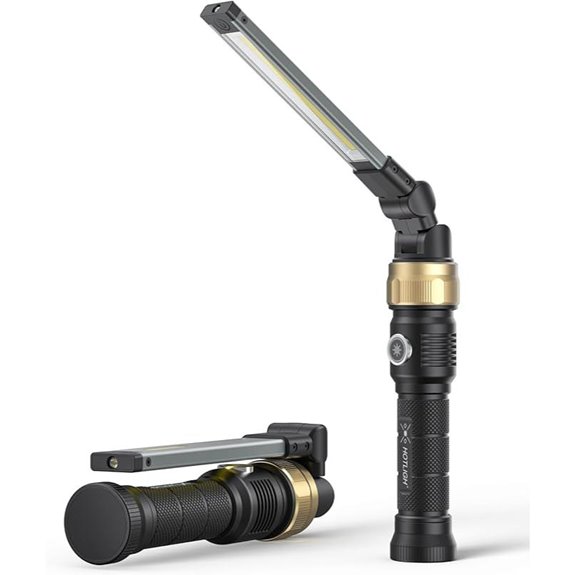 Rechargeable Work Light with 360° Rotation and Magnet