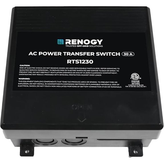 Renogy 30Amp Automatic Transfer Switch for RVs