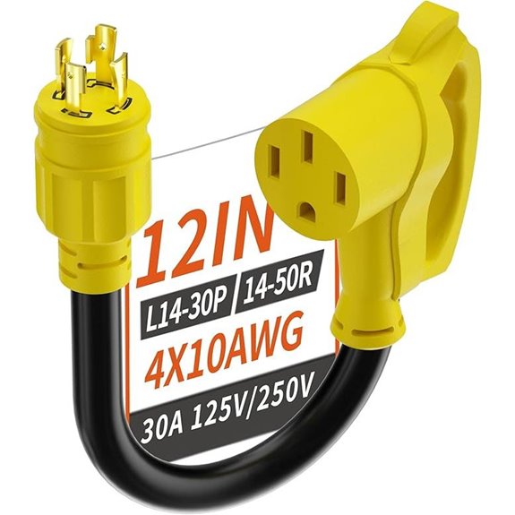 30A to 50A RV Generator Adapter Cord
