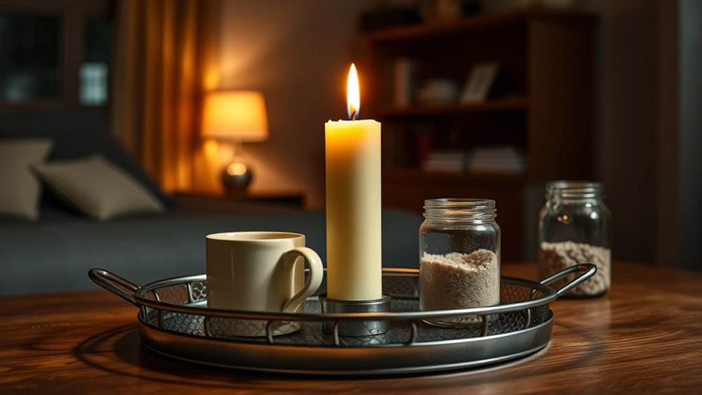 safe candle placement strategies