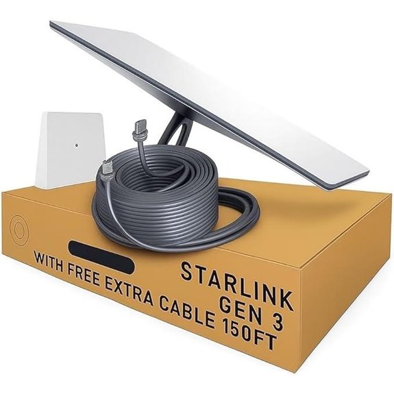 Starlink Gen 3 Kit with Satellite Dish & Wi-Fi 6 Router