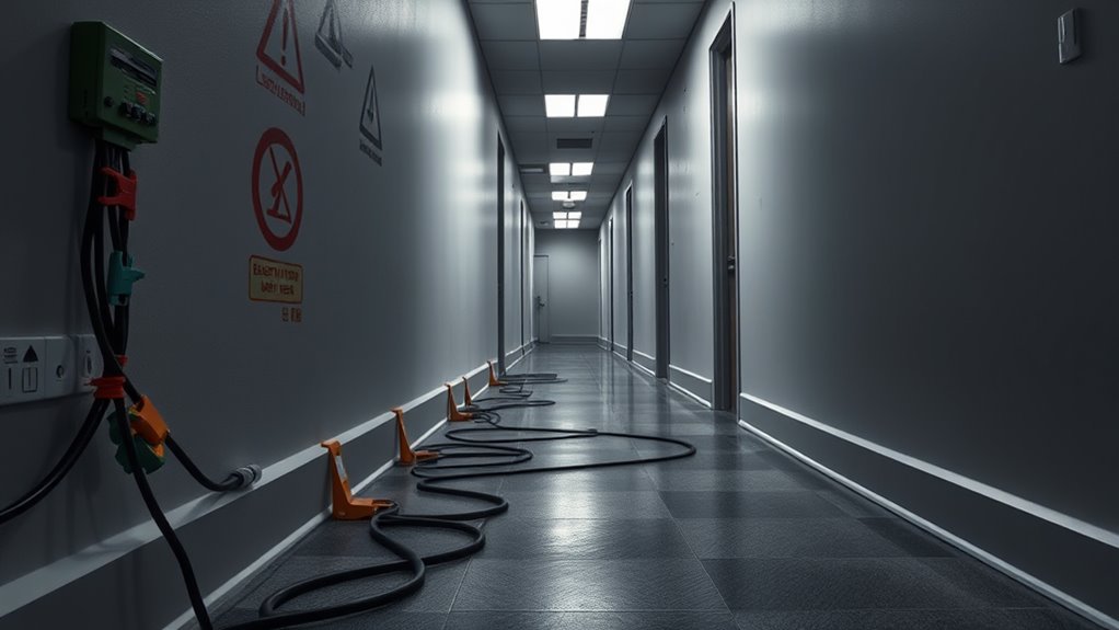 secure pathways during blackouts