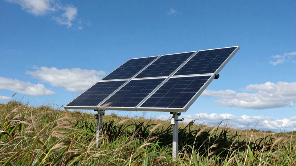 secure portable solar panels