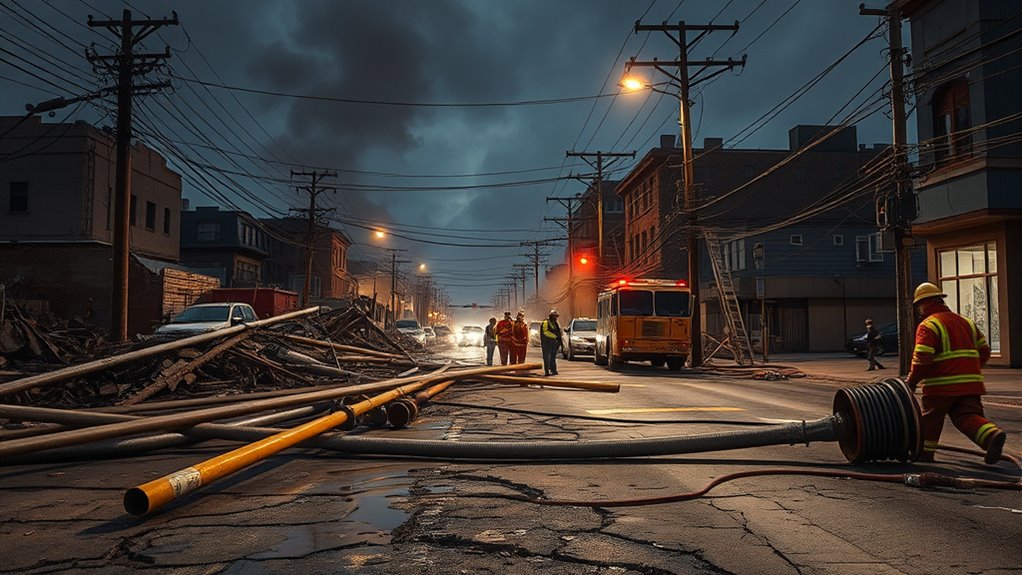 seismic resistant utility infrastructure design
