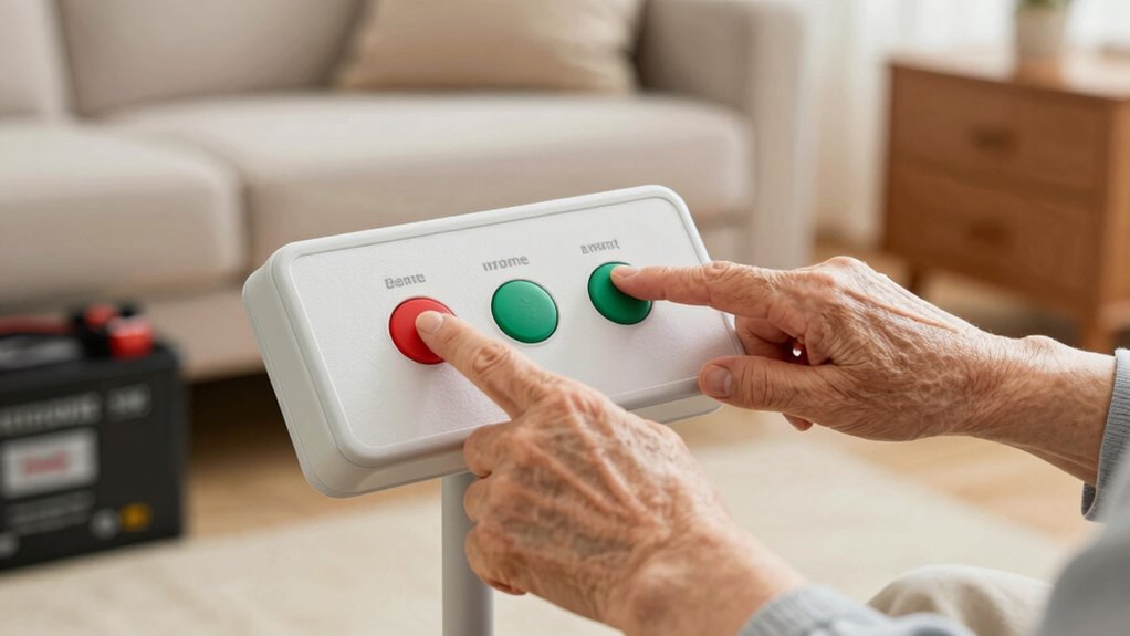 senior backup power controls