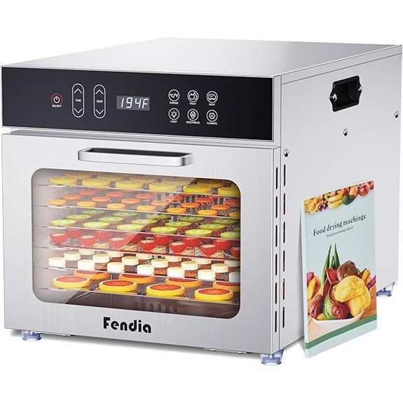 Food Dehydrator with 7 Trays and Digital Controls