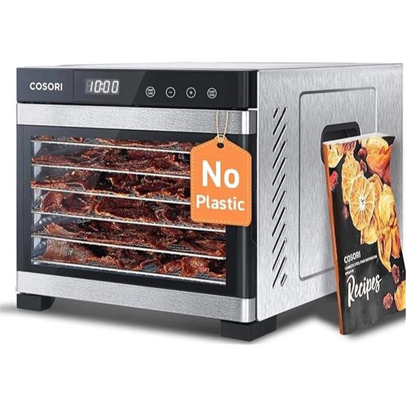 COSORI Food Dehydrator 7+ Trays 600W Silver