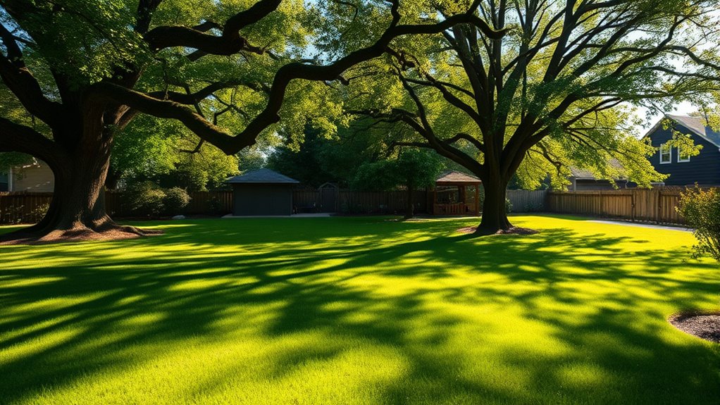 shade reduces sunlight exposure