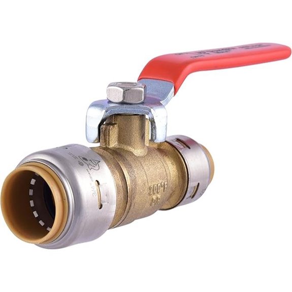 SharkBite Max 3/4 to 1/2 Brass Ball Valve
