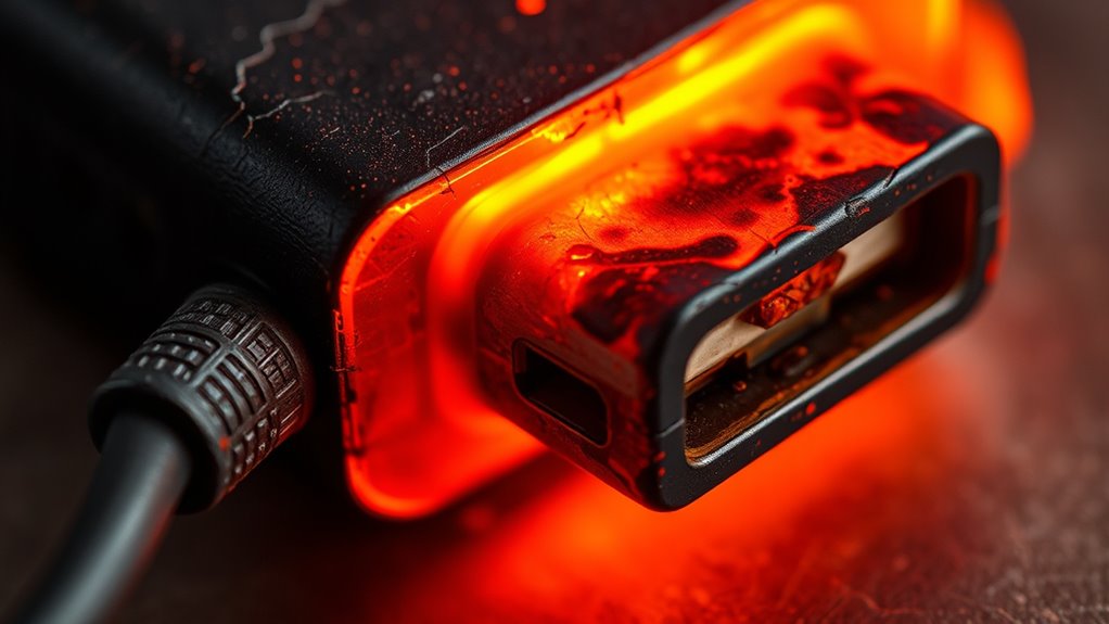 signs of charger wear