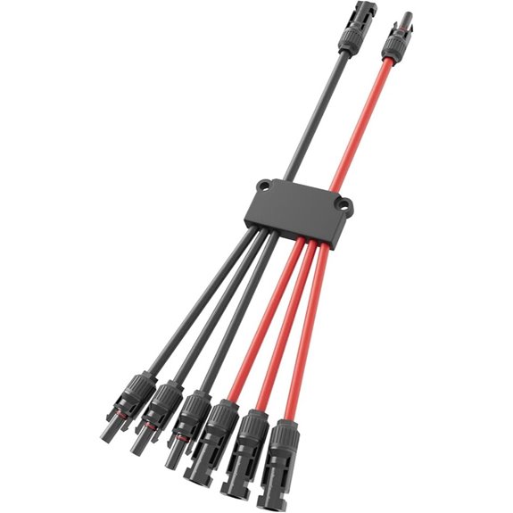 Solar Panel Y Branch Connectors Kit (1 Pack)