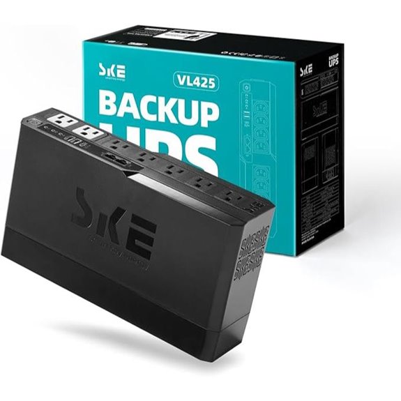 SKE 425VA UPS Battery Backup Surge Protector