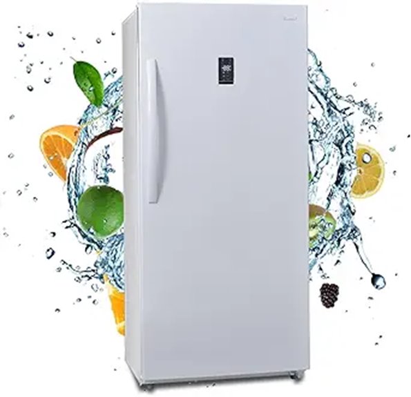 Smad 14 Cu.Ft. Upright Freezer with LED Control