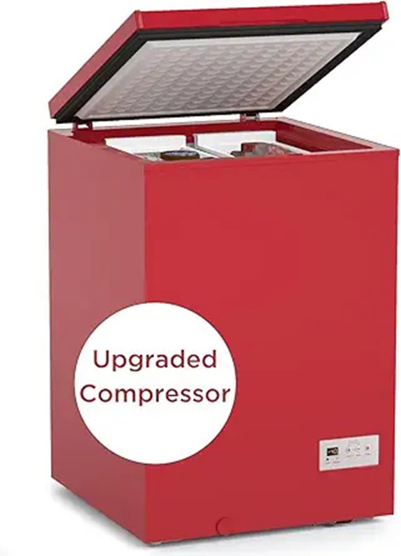3.5 Cu Ft Chest Freezer with Electronic Control