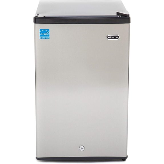 Whynter 3 Cu. Ft. Upright Freezer with Lock