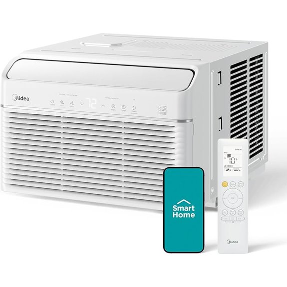 Midea 8,000 BTU Smart Inverter Window AC with Heat