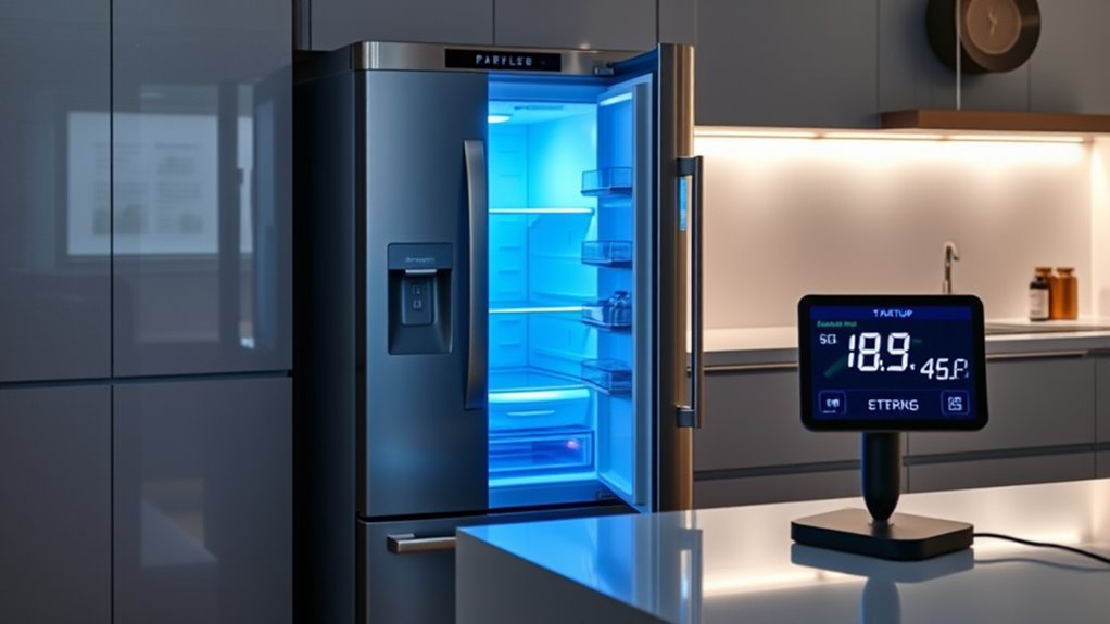 smart energy efficient refrigerator technology
