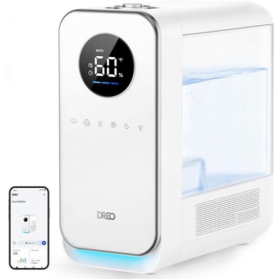 Dreo Smart Humidifier with Alexa/Google 50H Runtime