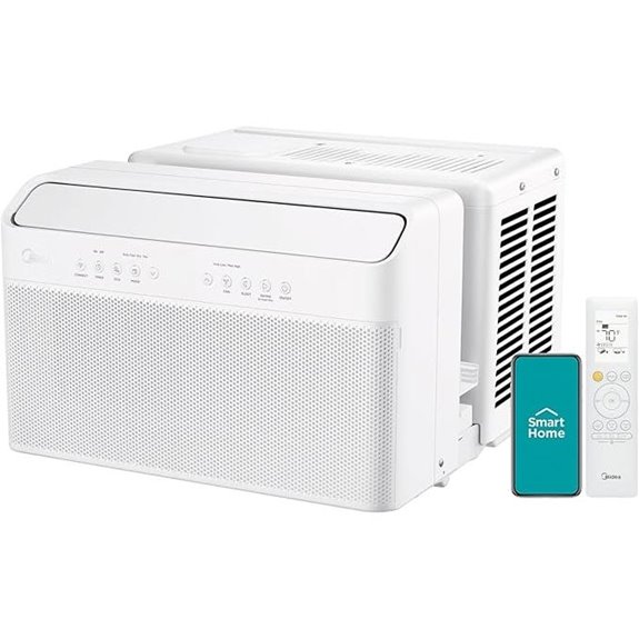 Midea 12,000 BTU U-Shaped Smart Window AC