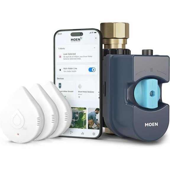 Moen Flo Smart Water Shutoff & Detectors (3-Pack)