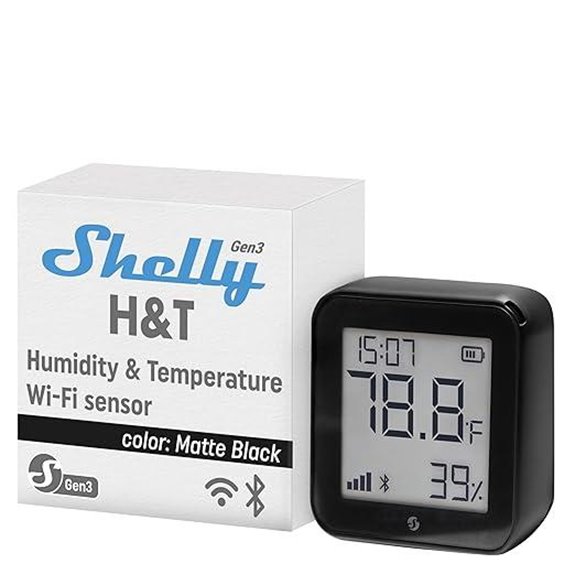 Shelly H&T Gen3 Wi-Fi/Bluetooth Temp & Humidity Sensor