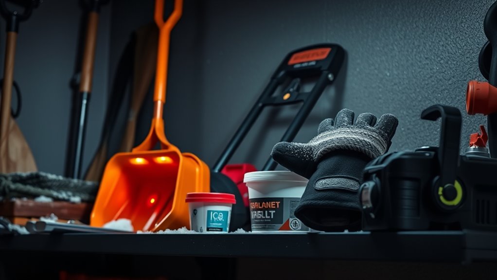 snow and ice removal supplies
