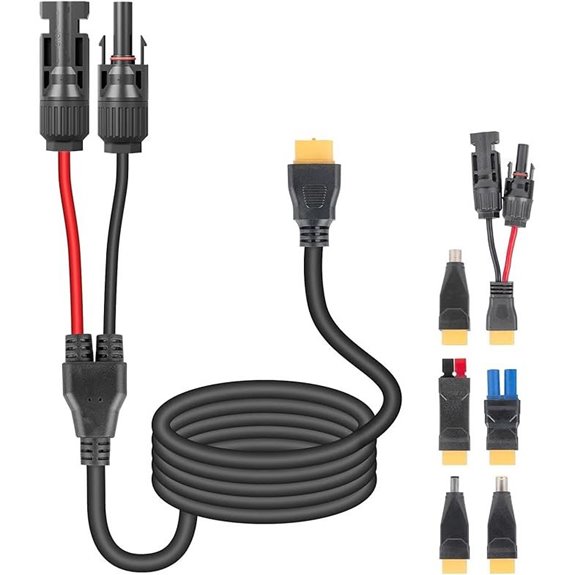 7-in-1 Solar Connector Kit with XT60 Adapter