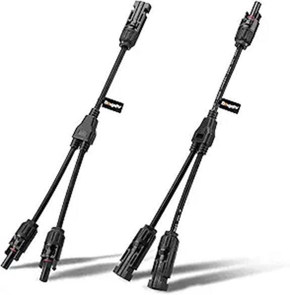 BougeRV Solar Connectors Y Branch Adapter Kit