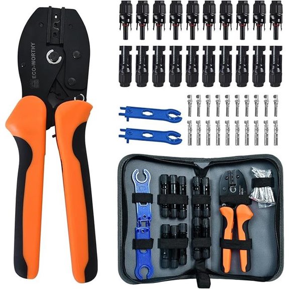 ECO-WORTHY Solar Crimper Tool Kit (13 pcs)