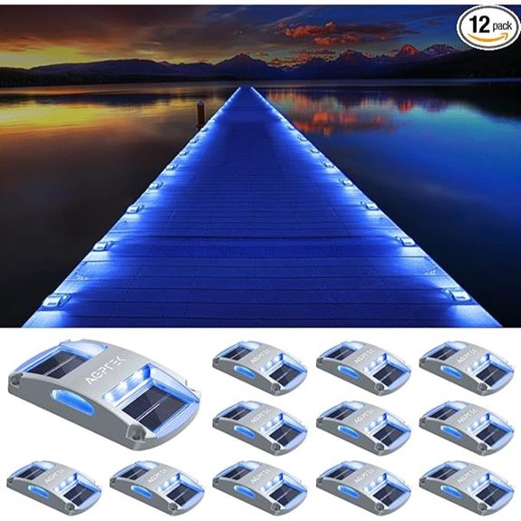AGPTEK Solar Driveway Lights 12 Pack