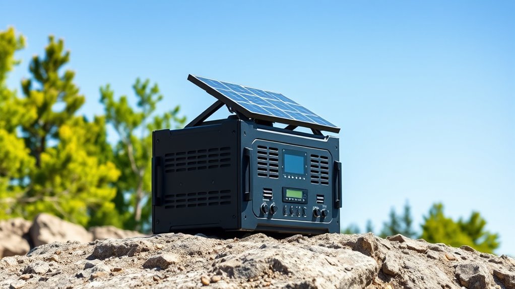 solar input and battery life