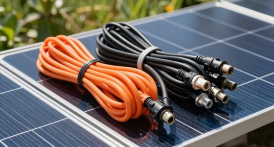 solar panel extension cord considerations