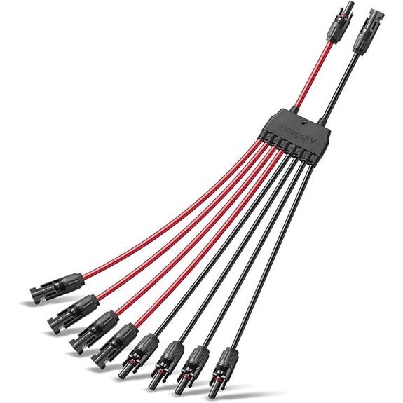 BougeRV Solar Parallel Connectors for Panels (2-8)