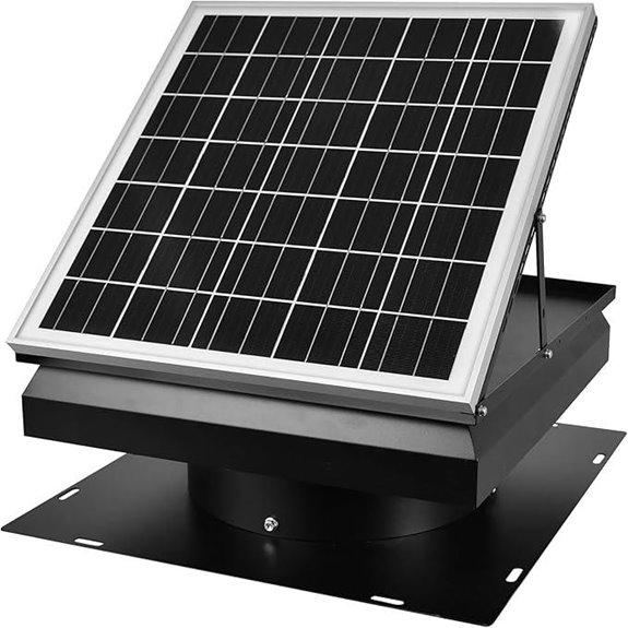 Solar Attic Fan 32W Solar Roof Ventilation
