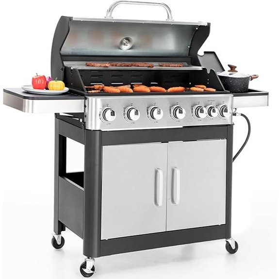 Sophia & William 6-Burner Propane Gas BBQ Grill
