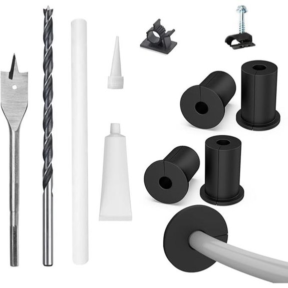 Starlink Cable Routing Kit with Grommets and Tools