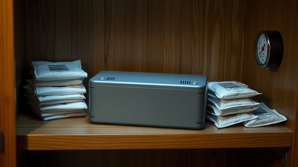 store battery in stable conditions