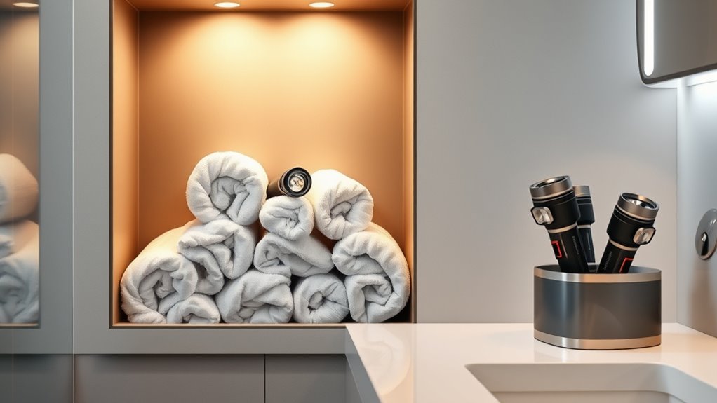 store flashlights away from moisture