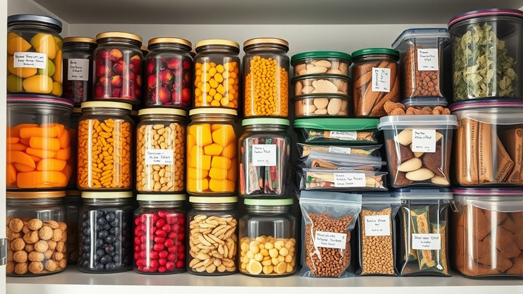 store rotate label clean