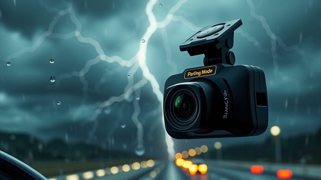 storm resistant parking mode features