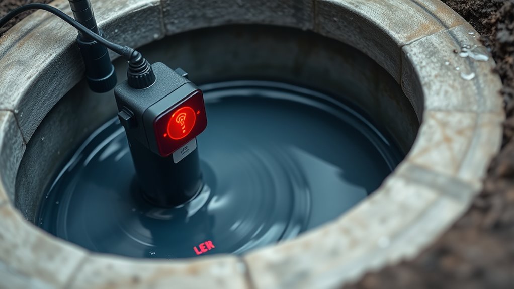 sump pump failure detection